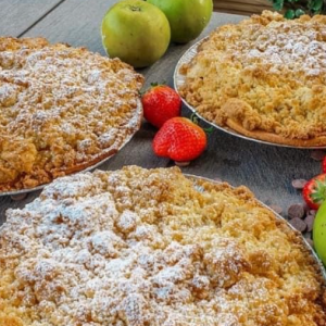 Apple Crumble Tart